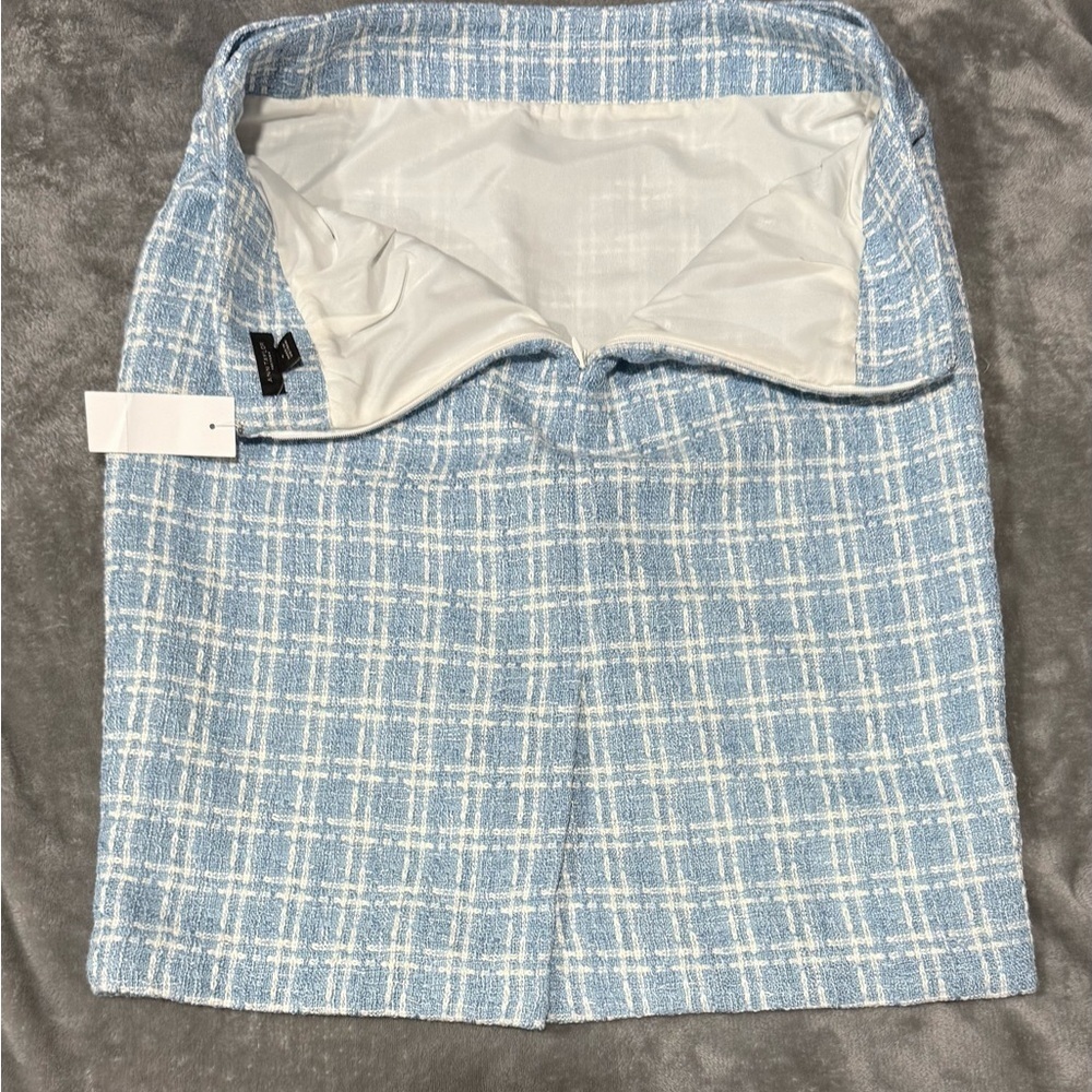 NWT Ann Taylor Lined Tweed Pencil Skirt - Picture 2 of 8